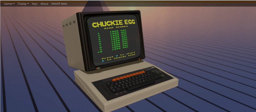 Interactive browser-based BBC Micro emulator using the 3D model