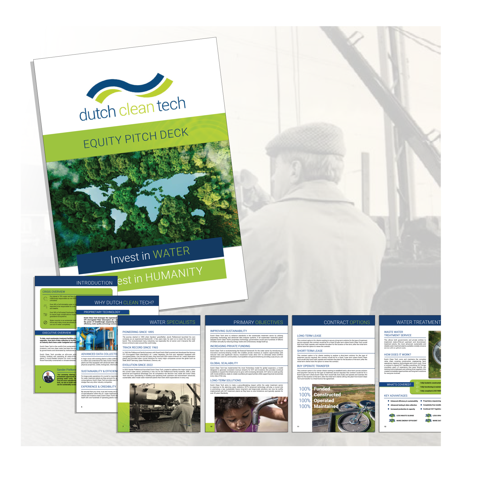 Investor presentation design examples