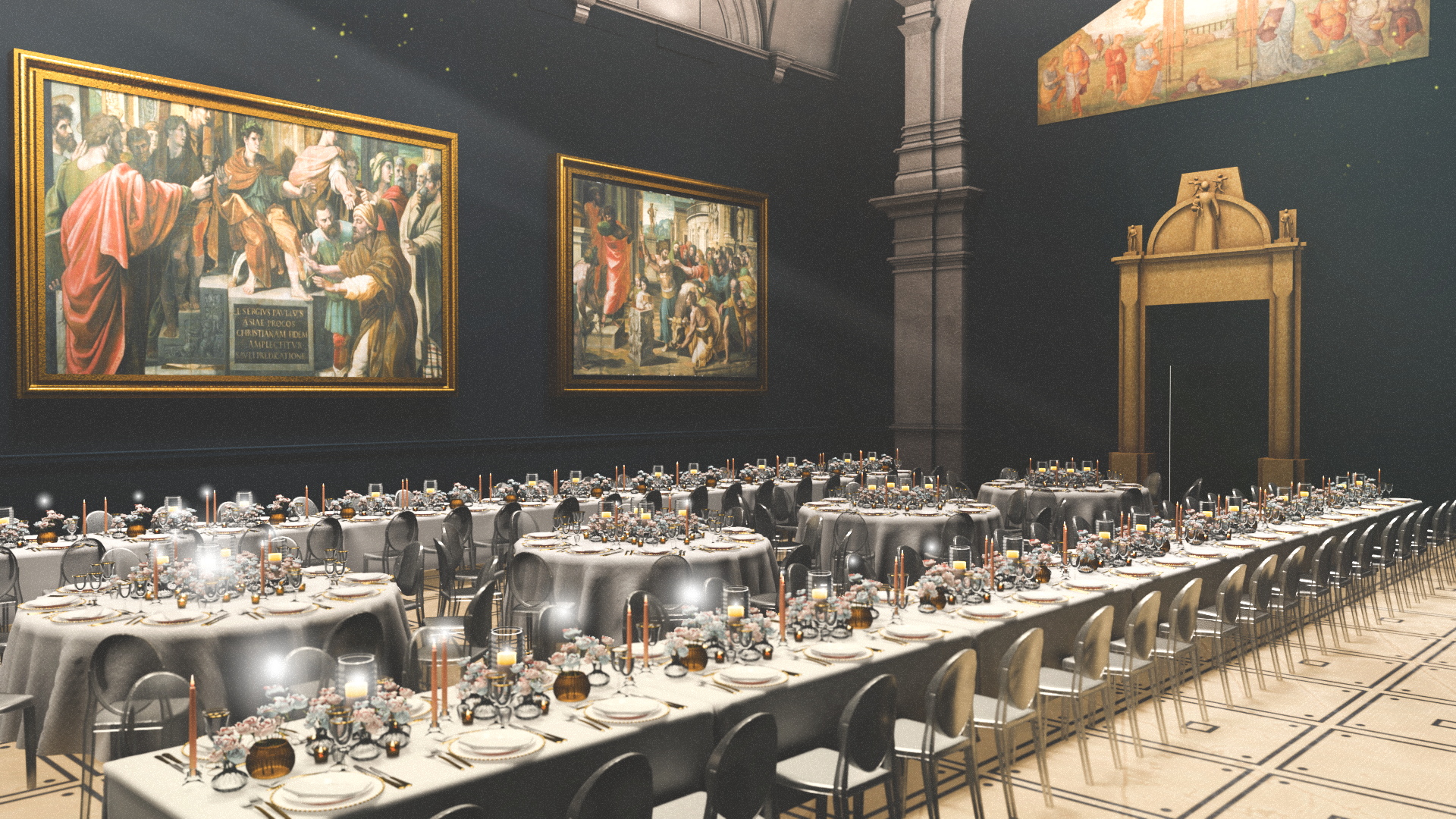 Raphael Gallery event visualisation 1